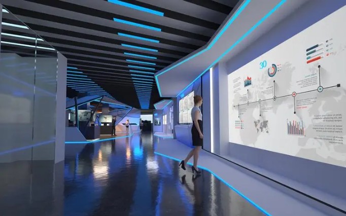 蓝冠网址浅谈数字化展厅设计的三种形式